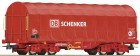 66449 Roco Slide tarpaulin coil car DB Schenker of Railion NL